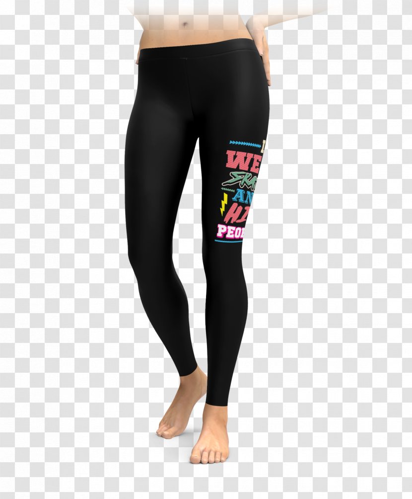 Leggings Tights Yoga Pants T-shirt - Silhouette Transparent PNG