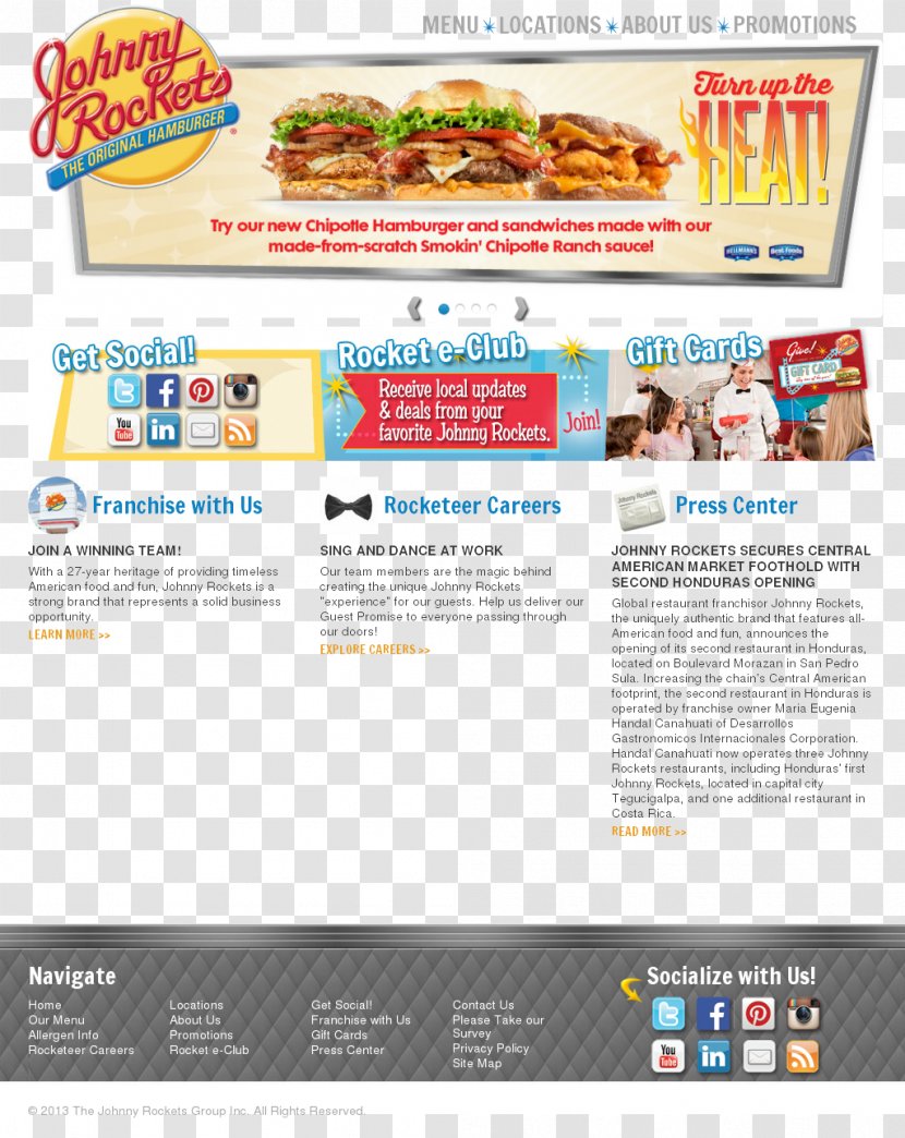The Johnny Rockets Group Restaurant Food Five Guys - Owler Transparent PNG