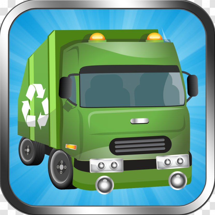 Car Commercial Vehicle Garbage Truck Dumpster Transparent PNG