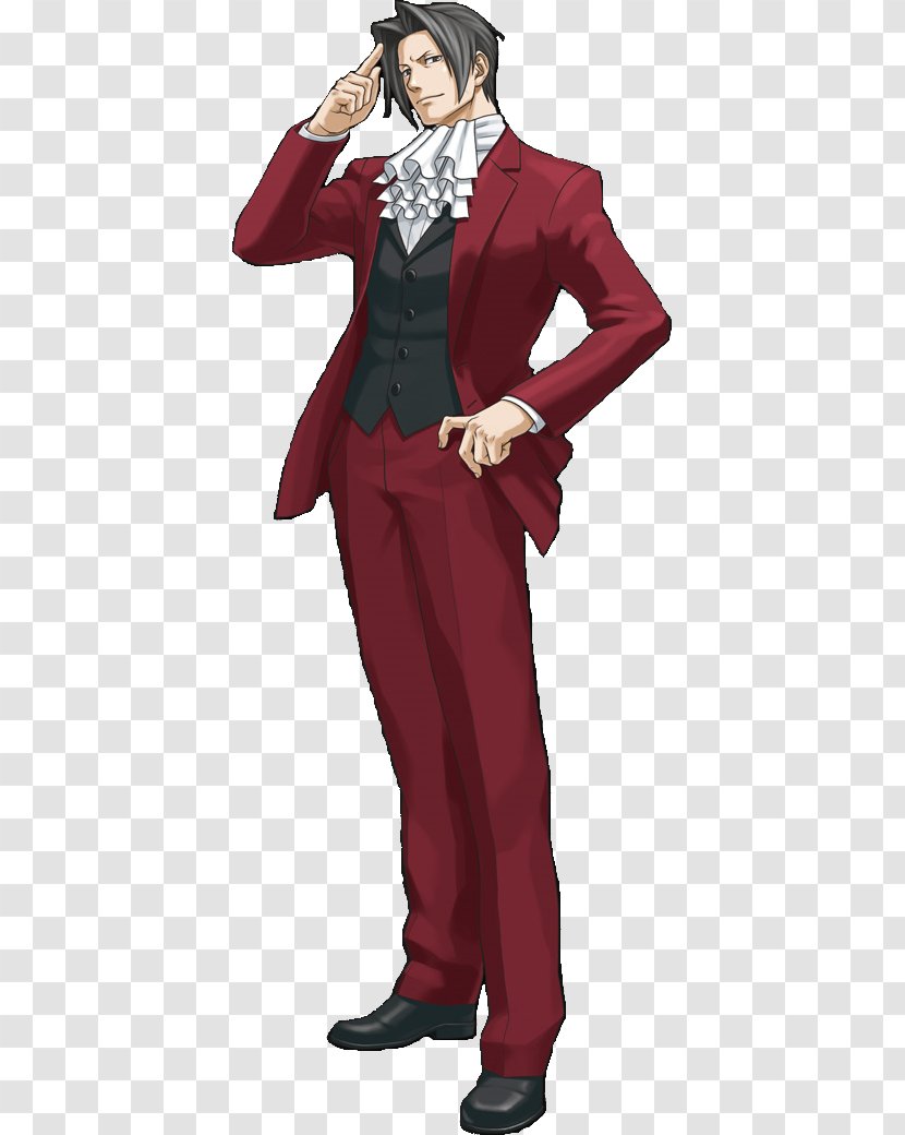 Ace Attorney Investigations: Miles Edgeworth Investigations 2 Phoenix Wright: - Formal Wear Transparent PNG