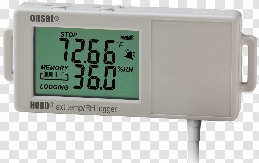Onset Data Loggers Temperature Logger Relative Humidity - Sensor Transparent PNG
