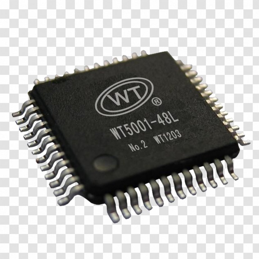 Microcontroller Integrated Circuit Electronics Central Processing Unit - Semiconductor - Computer Chip Transparent PNG