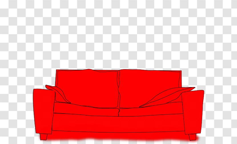 Couch Living Room Clip Art - Rectangle - Musical Note Transparent PNG