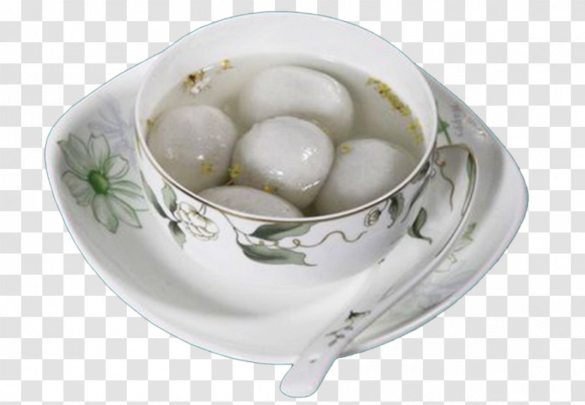 Tangyuan Dongzhi Festival Chinese Cuisine Xxf4i - A Bowl Of Glutinous Rice Balls Transparent PNG