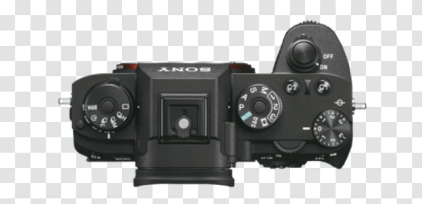 Sony α9 α7 III Mirrorless Interchangeable-lens Camera α7R II - Top View Transparent PNG