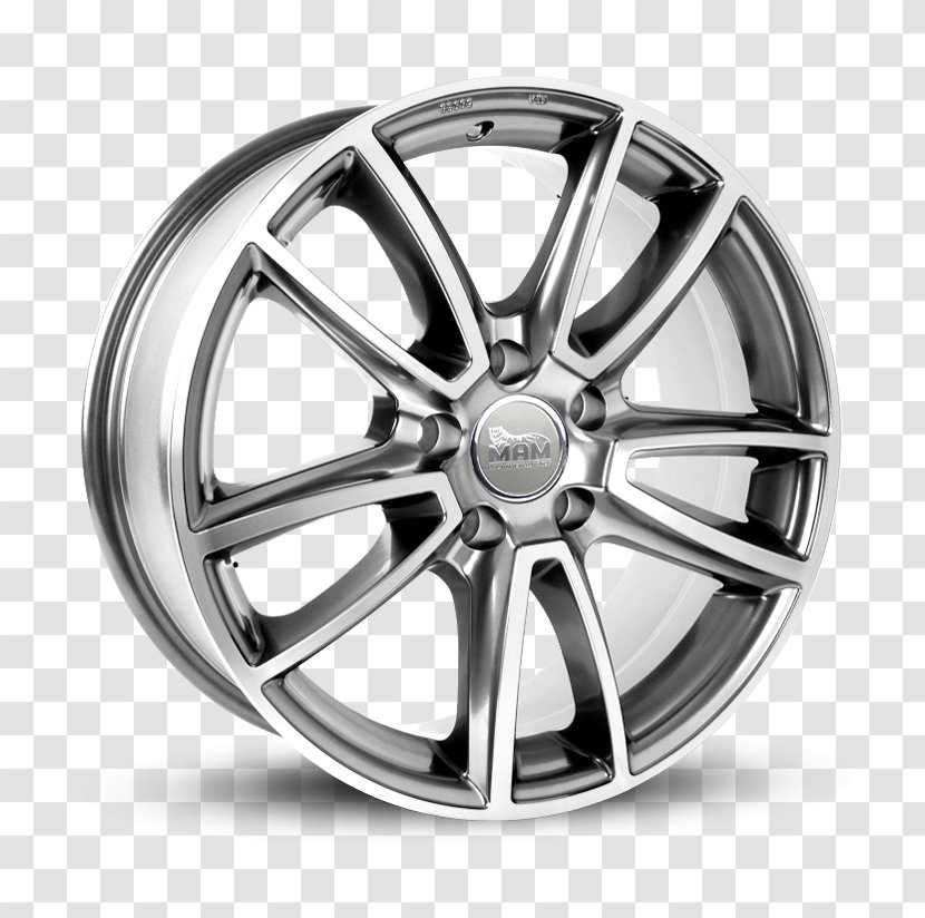 Audi A7 Car Rim Alloy Wheel - Spoke Transparent PNG