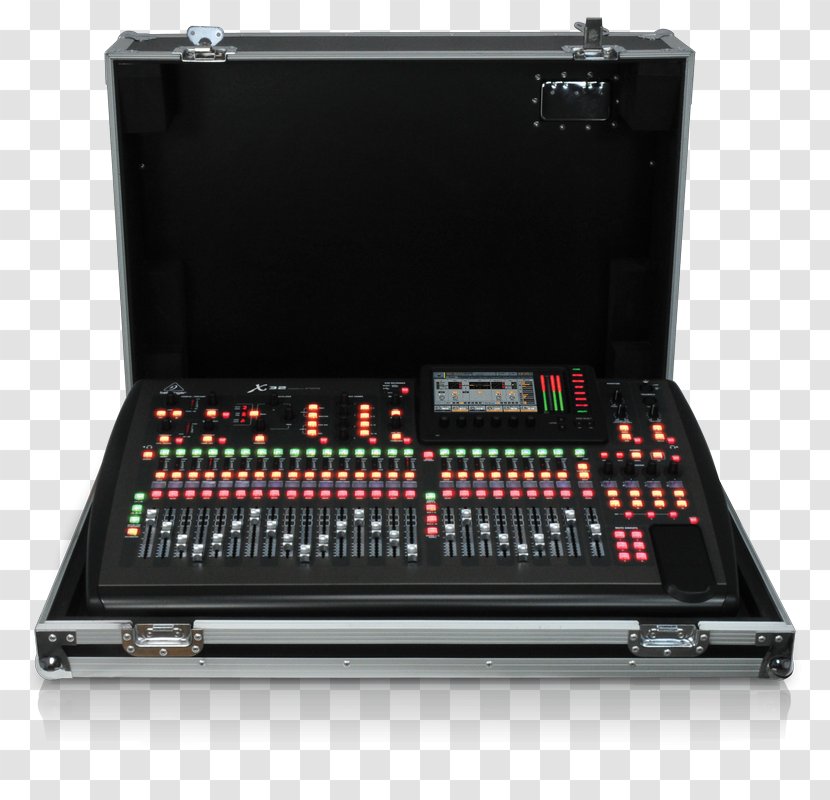 BEHRINGER X32 COMPACT Audio Mixers Digital Mixing Console - Sound - Electronics Transparent PNG