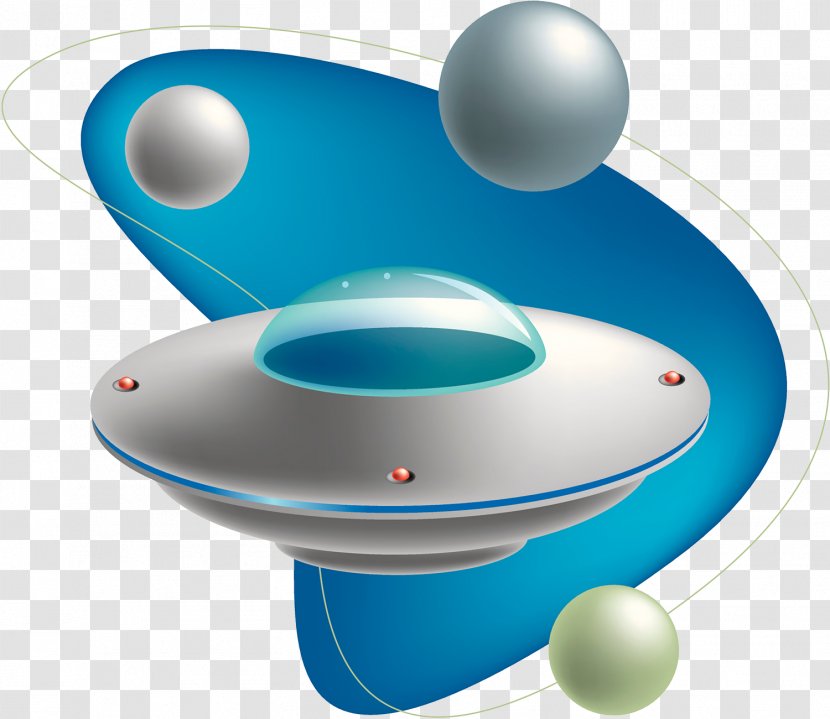 Unidentified Flying Object Saucer Science Fiction Illustration - Material - UFO Transparent PNG