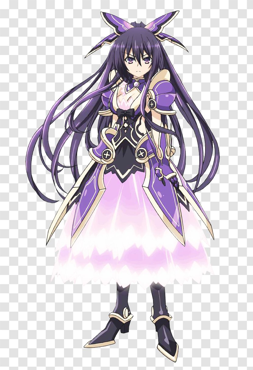 Cosplay Costume Date A Live Dress Wig - Watercolor - Spirit Transparent PNG