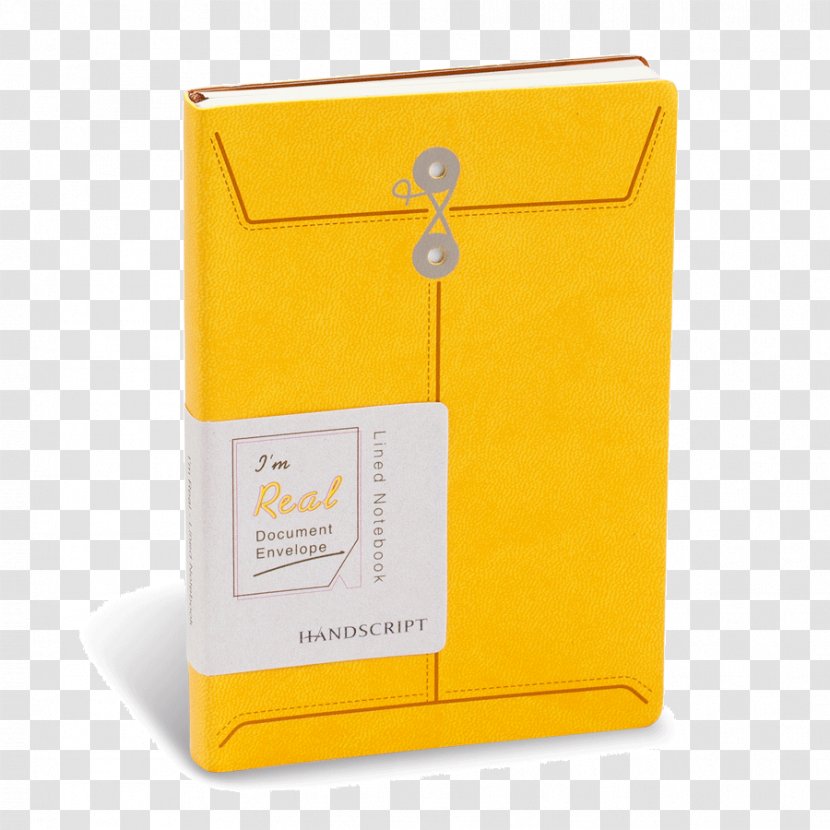 Paper Brand Yellow - Post - Notebook Transparent PNG