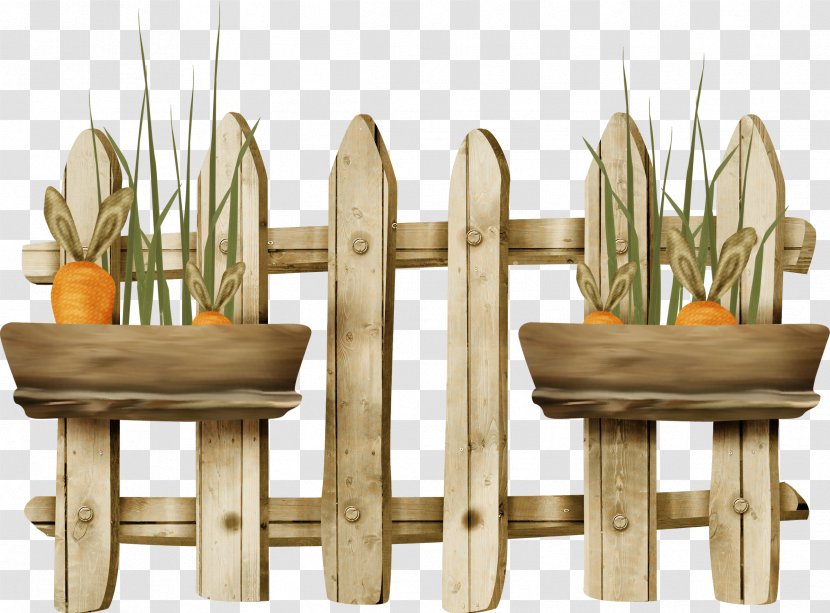 Fence Garden Drawing Decoupage Clip Art - Chair - Carrot Transparent PNG