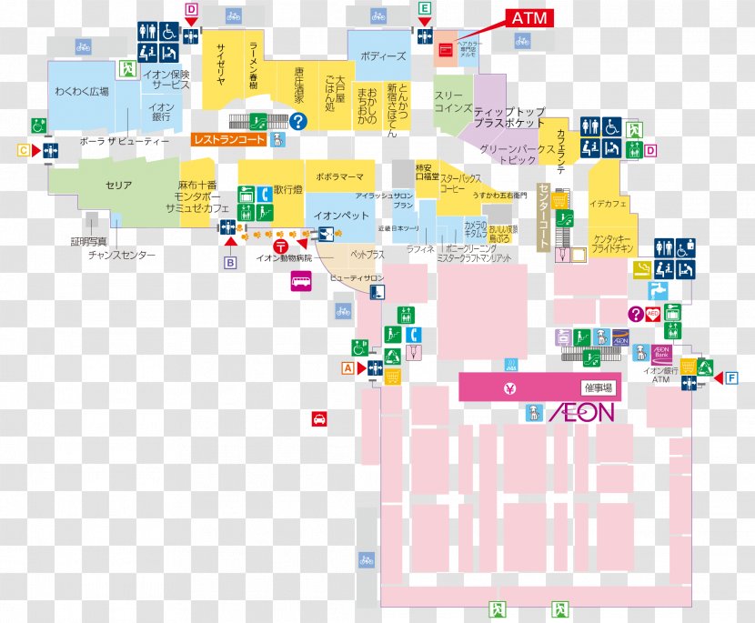 Aeon Mall Kashiwa Map AEON Co., Ltd. Specialty Store Shop - Text - Adobe Reader Transparent PNG