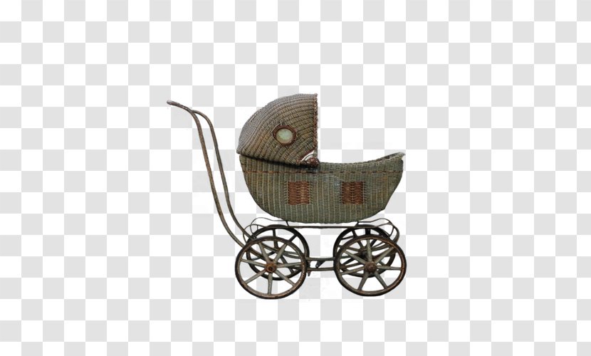 Bamboo Baby Transport - Vehicle - Retro Creative Stroller Transparent PNG