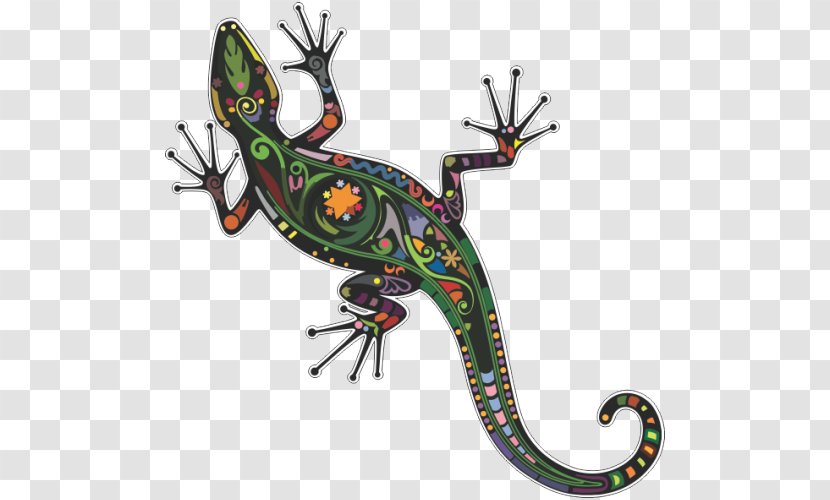 Lizard Salamander Wall Decal Gecko Transparent PNG