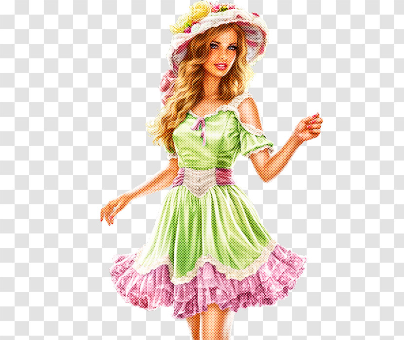 Clothing Pink Day Dress Costume Dress Transparent PNG