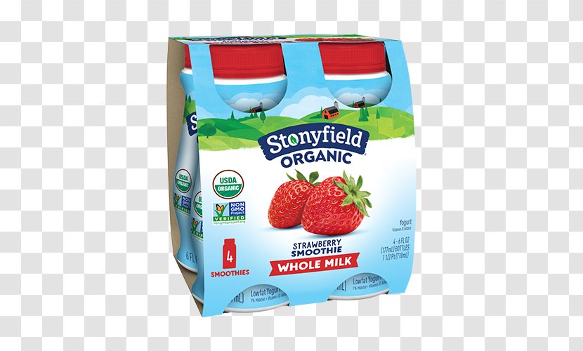 Strawberry Smoothie Milkshake Organic Food - Fruit Transparent PNG