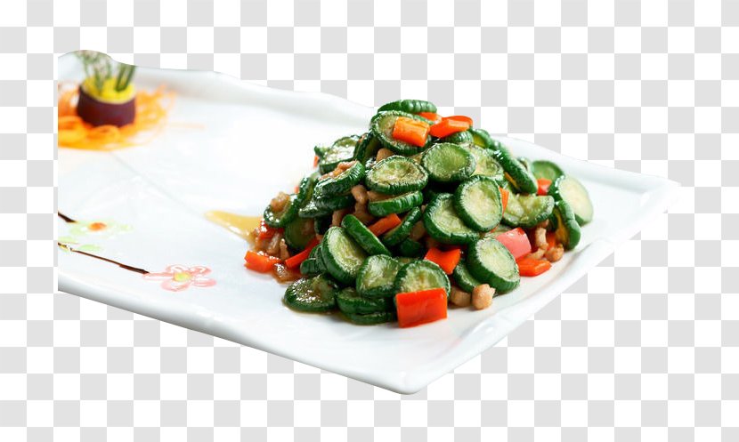 Spinach Salad Pickled Cucumber Asian Cuisine Vegetable - Side Dish - Cool Fry Transparent PNG