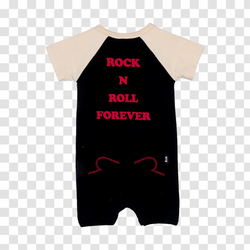 T-shirt Sleeve Baby & Toddler One-Pieces Rock Your Playsuit - White - N Roll Transparent PNG