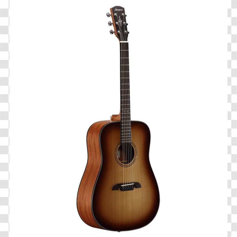Dreadnought Acoustic-electric Guitar Alvarez Guitars Steel-string Acoustic - Silhouette Transparent PNG