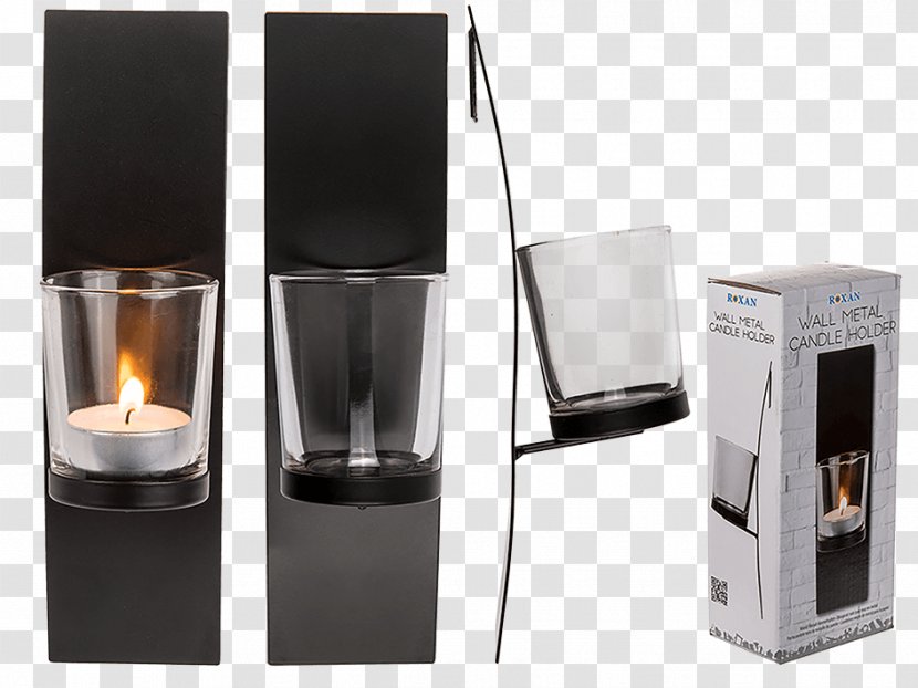 Glass Tealight Candlestick - Incandescent Light Bulb Transparent PNG