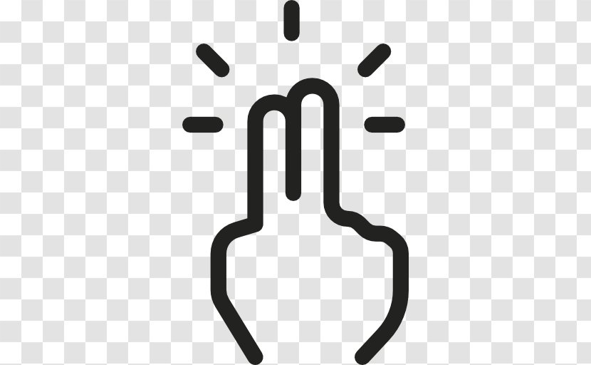 Finger Gesture Symbol Clip Art - Text Transparent PNG