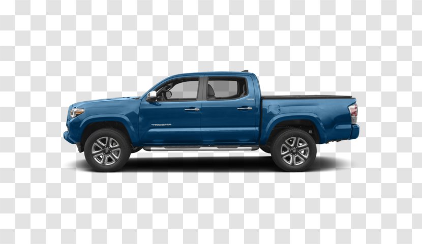 2018 Toyota Tacoma Limited Double Cab Pickup Truck Car Hilux - Tundra Transparent PNG