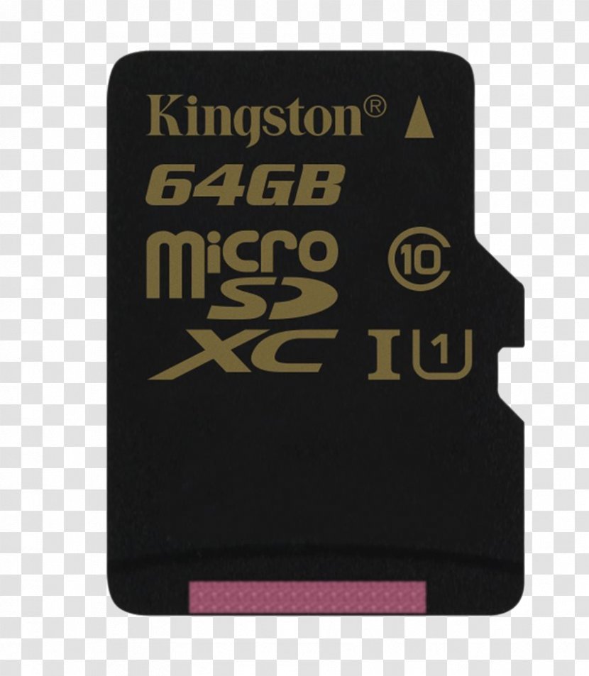 Flash Memory Cards MicroSD Secure Digital SDXC Kingston Technology - Electronics Accessory - Colorbox Transparent PNG