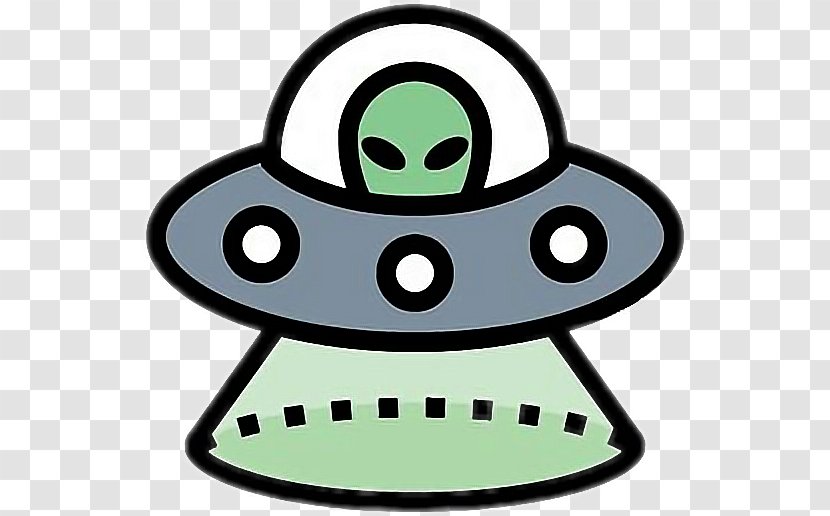 Unidentified Flying Object Drawing Extraterrestrial Life - Smile - Design Transparent PNG