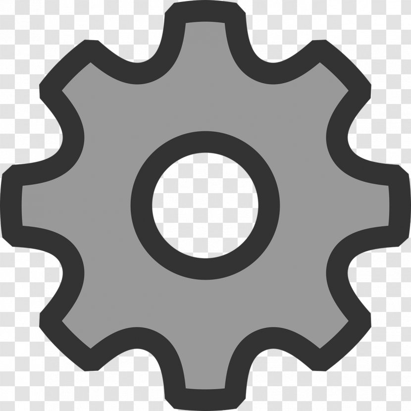 Clip Art - Drawing - Gears Transparent PNG