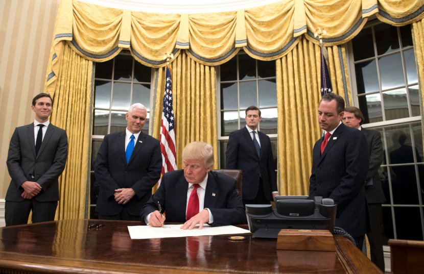 White House Oval Office Presidency Of Donald Trump Patient Protection And Affordable Care Act Executive Order - George Bush Transparent PNG
