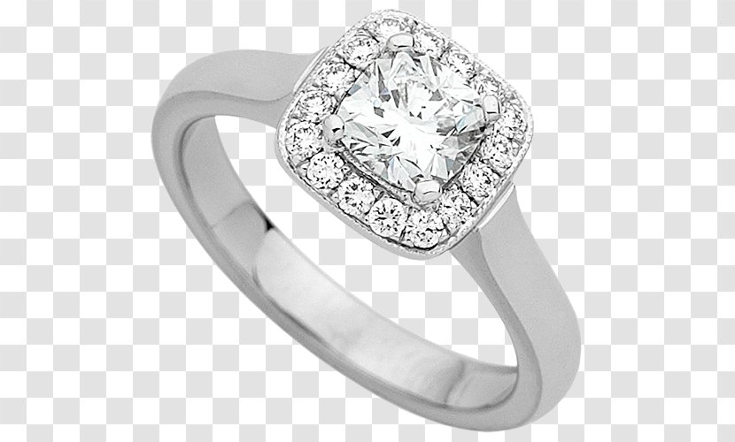Earring Wedding Ring Engagement Diamond Cut - Sapphire - Halo Bezel Setting Transparent PNG