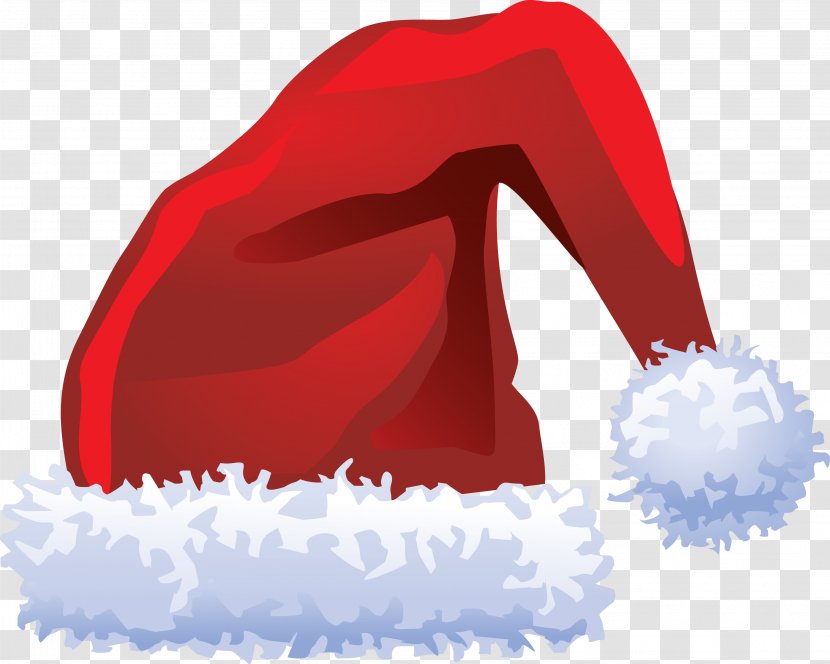 Hat Cap Christmas Kalpak Santa Claus - Designer - Heels Transparent PNG