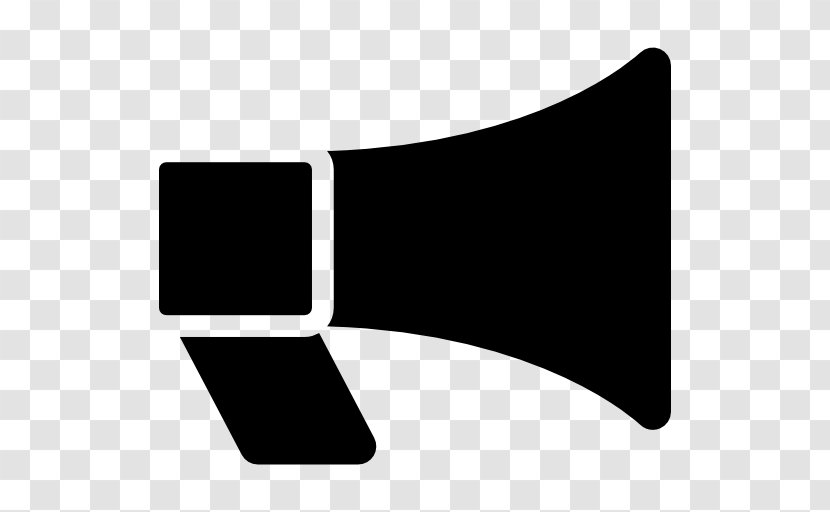 Megaphone - Police - Black Transparent PNG