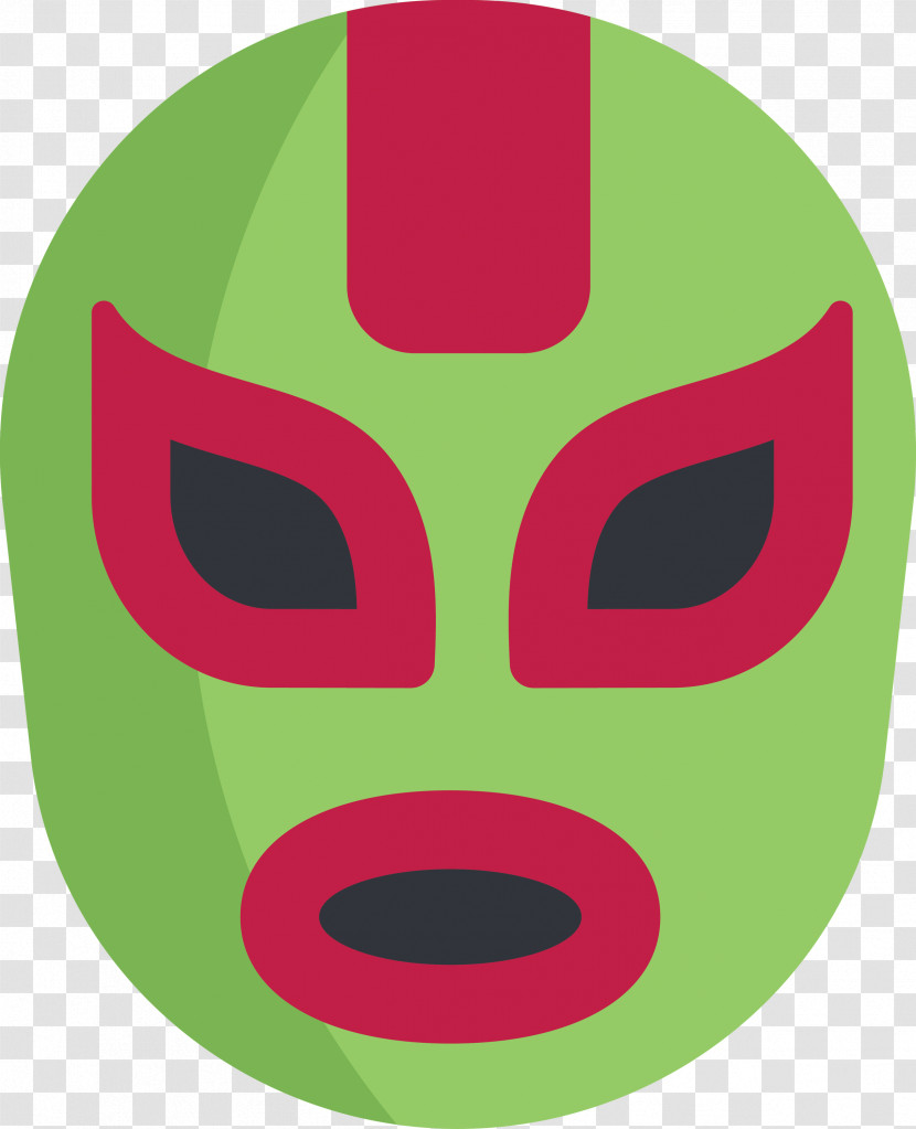 Character Green Headgear Line Meter Transparent PNG