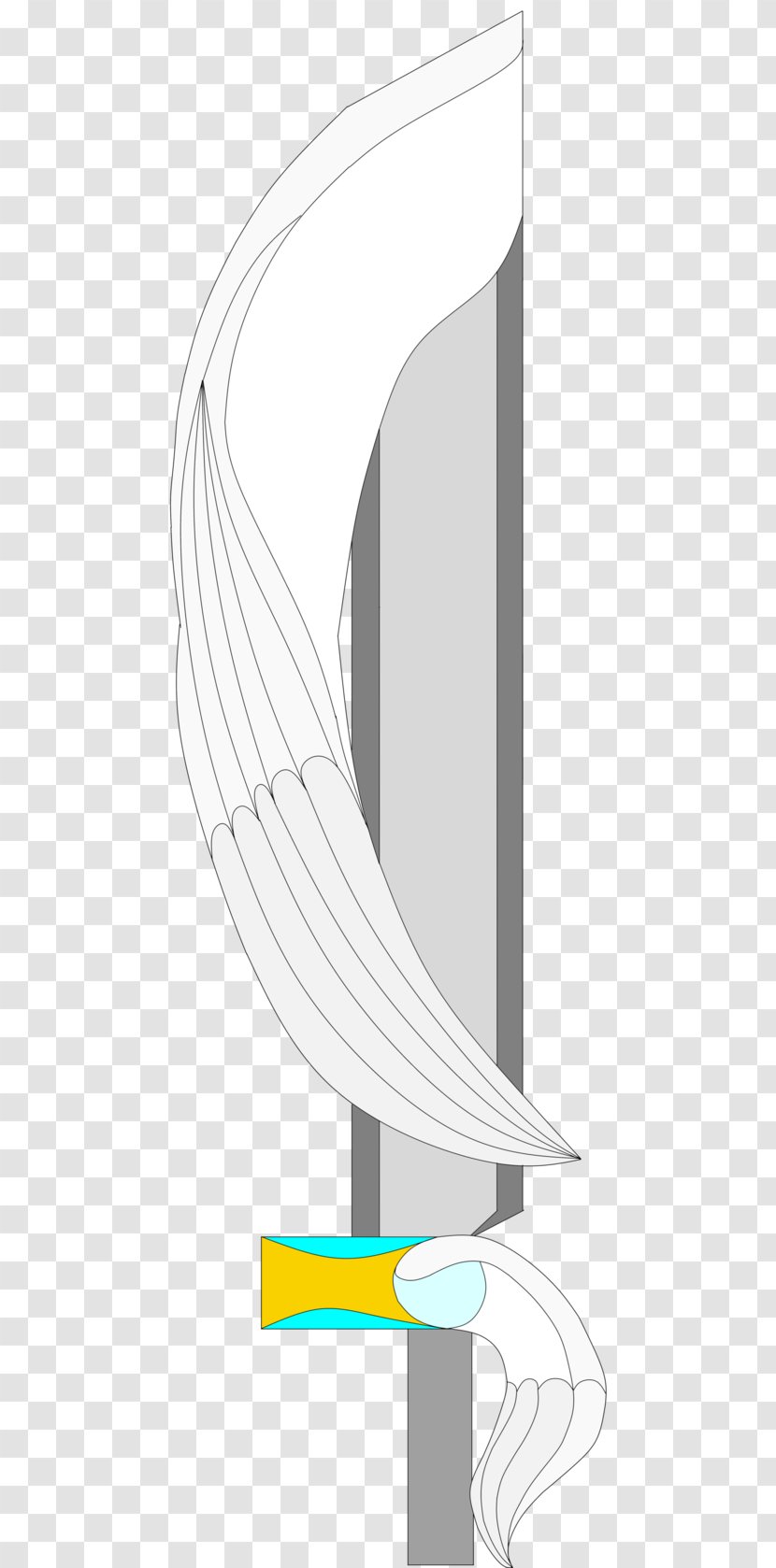 Product Design Line Angle Pattern Font - Hardware Accessory - Cardboard Sword Hilt Transparent PNG