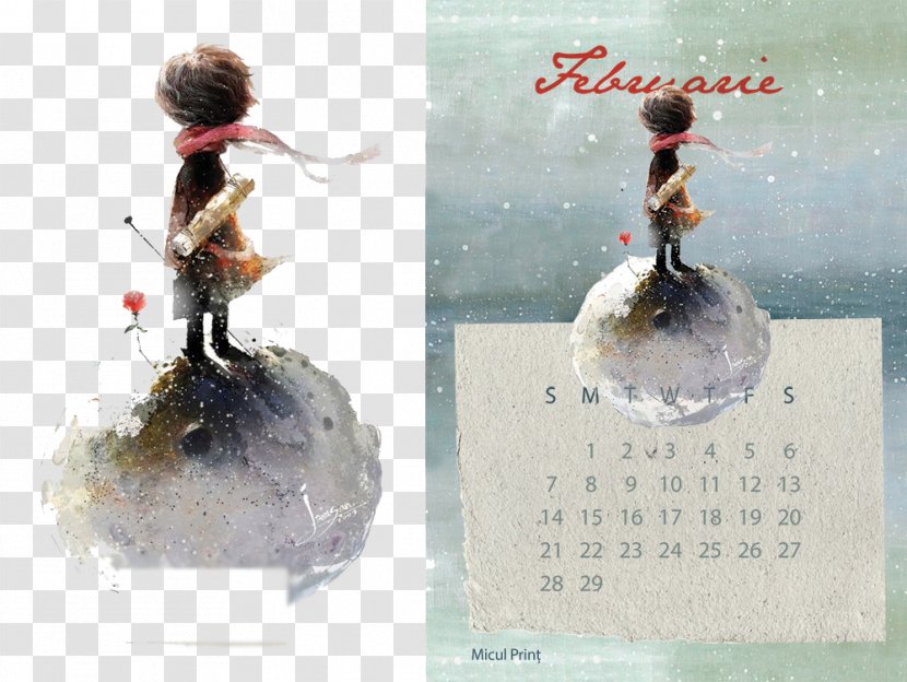 Watercolor Painted Boy Calendar - Book - Agency Transparent PNG