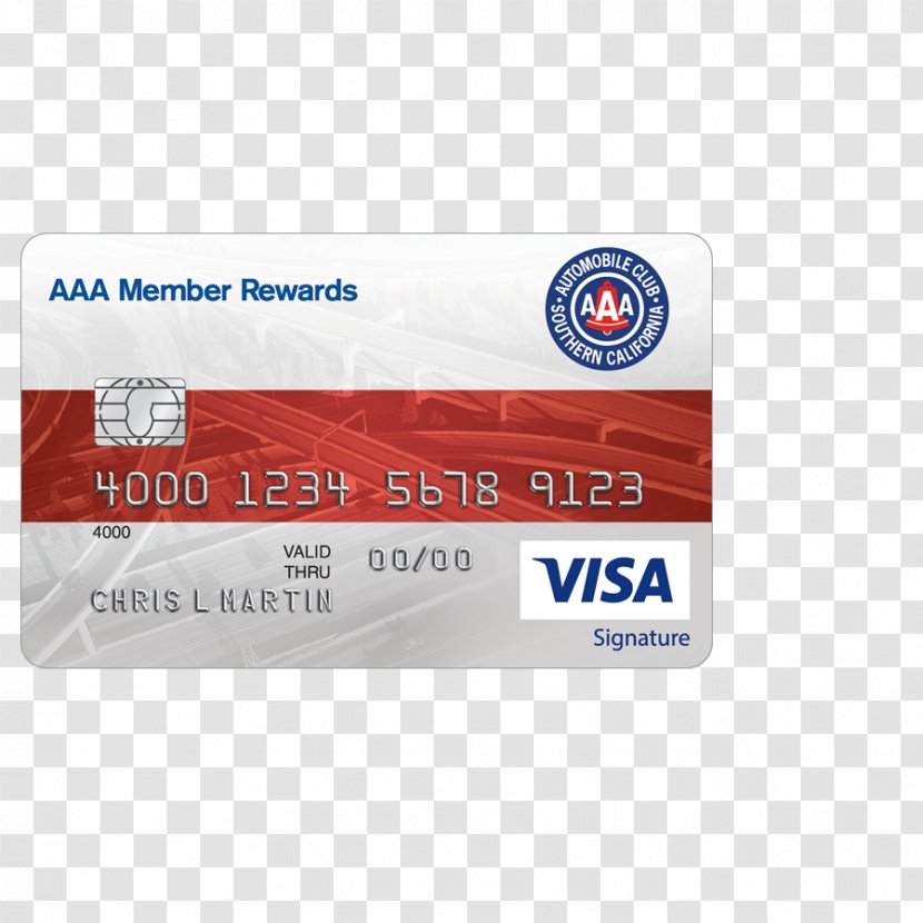 AAA Credit Card Visa Financial Services - Brand Transparent PNG