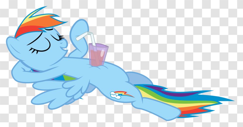 Rainbow Dash Spike Horse Art - Flower Transparent PNG