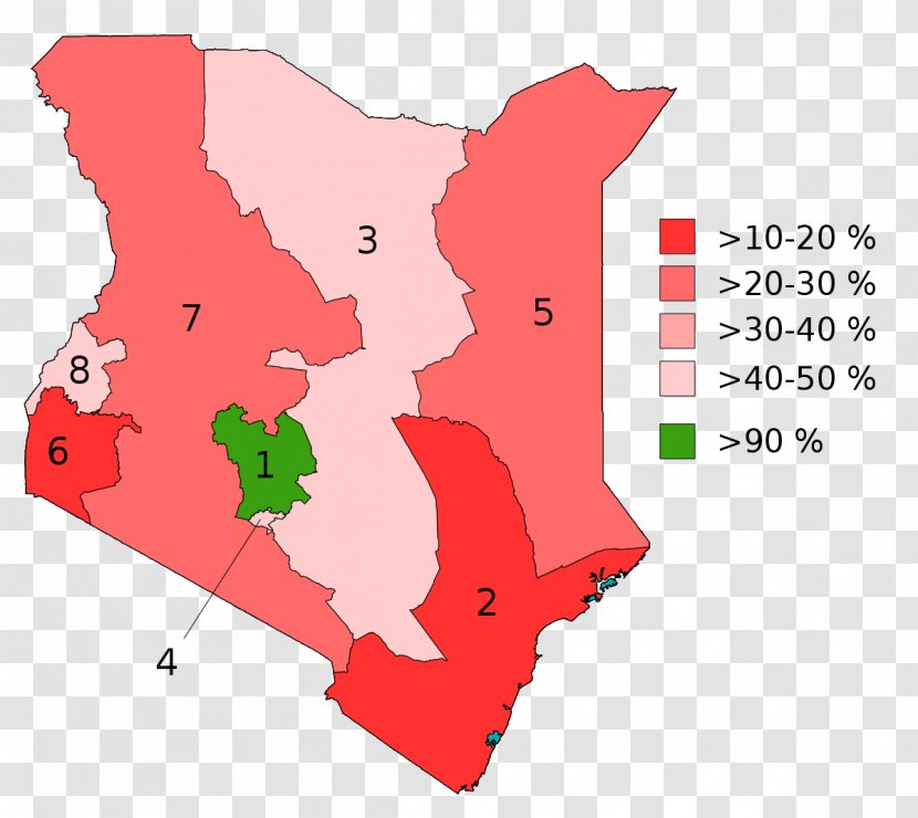 Provinces Of Kenya Kenyan Constitutional Referendum, 2005 2010 Nyanza Province Constitution - Diagram - Text Transparent PNG