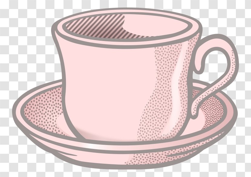 Teacup Clip Art Coffee - Drawing - College Cup Transparent PNG