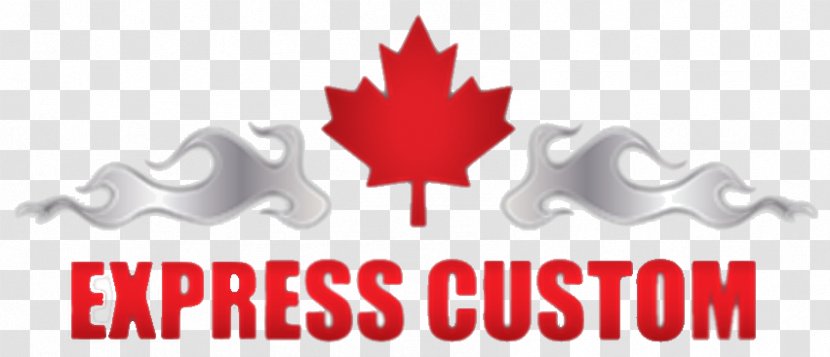 Express Custom Trailer Manufacturing Logo Brand Maple Leaf - California - Emergency Fire Hose Reel Sign Transparent PNG