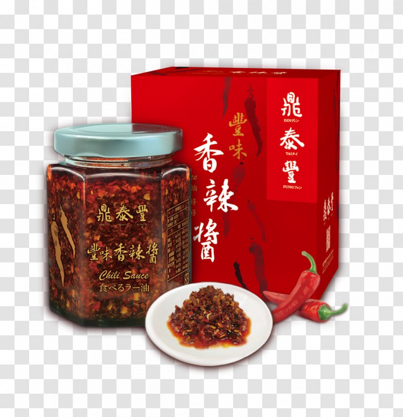 Chili Oil XO Sauce Crushed Red Pepper Din Tai Fung Hot Transparent PNG