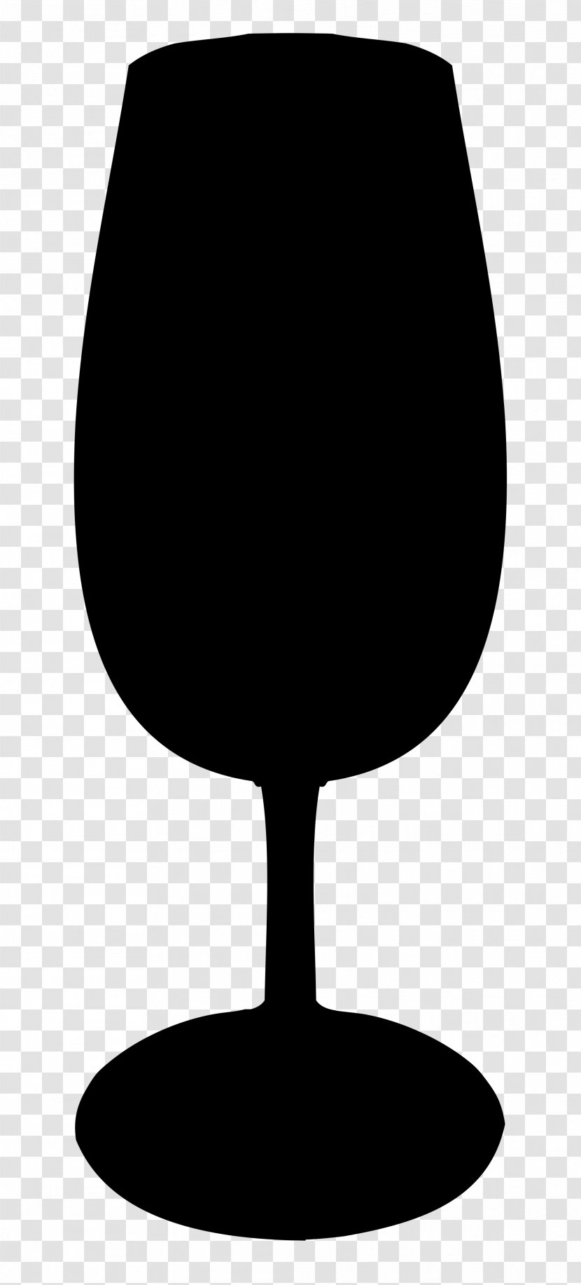 Wine Glass Champagne Black - Silhouette Transparent PNG