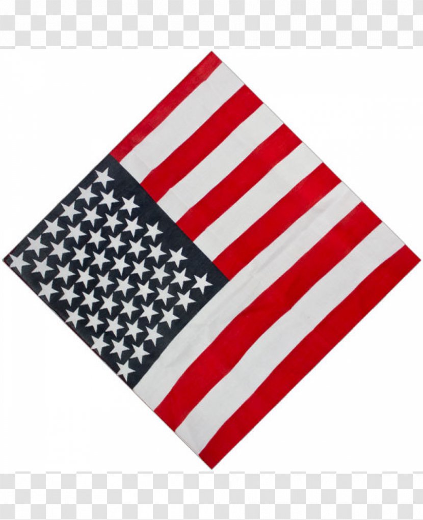 Flag Of The United States Barbecue Kerchief Spice Rub - Paisley - Patriotic And Dedicated Transparent PNG