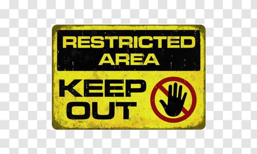 Information Territory Signage Restricted Airspace - Rectangle Transparent PNG