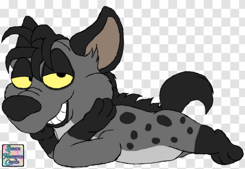 Cat Dog Puppy Canidae Pet - Black - Hyena Transparent PNG