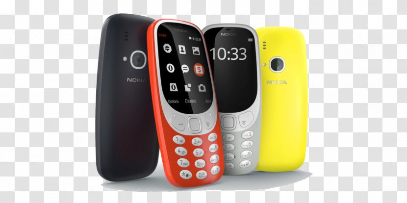 Nokia 3310 (2017) 6 8 Mobile World Congress - Telephone - Color Candy Bar Phone Transparent PNG