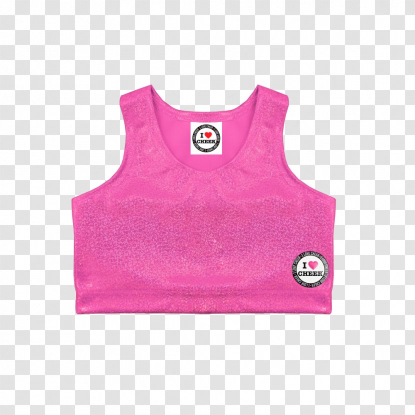 T-shirt Crop Top Clothing Sports Bra Sleeveless Shirt - Shorts - Holographic Outfit Transparent PNG