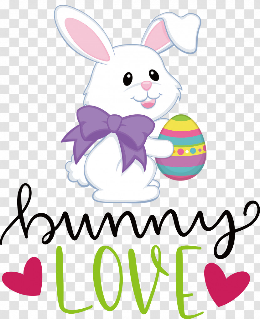 Bunny Love Bunny Easter Day Transparent PNG