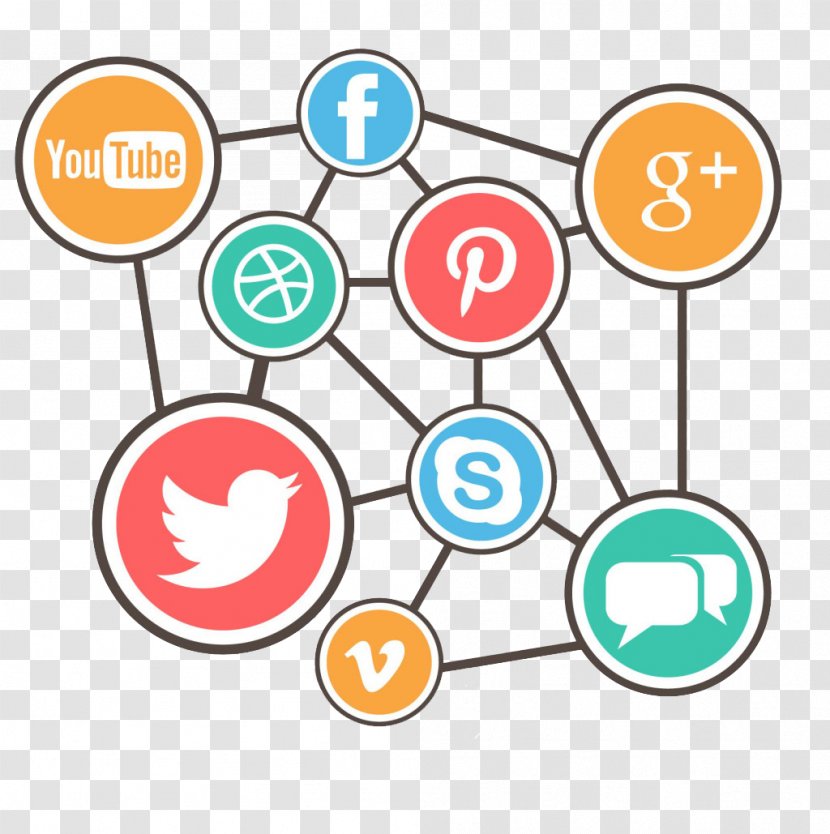 Social Media Euclidean Vector Network Computer Icon - Area - Color Intel Design Transparent PNG